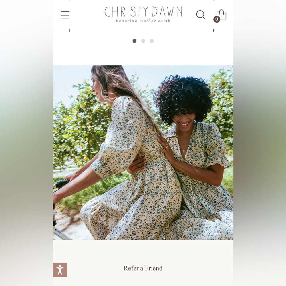 $25 off of your first order from Christy Dawn!